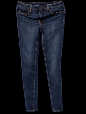 Gap Size 17 Juniors Deep Indigo Skinny Jeans